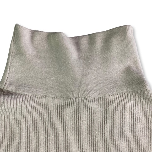 Roomy ribbed knit sweater, side vents, slight cowl neck, Devotion by Cyrus, XL - Picture 5 of 15